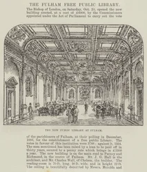 La nueva biblioteca pública en Fulham